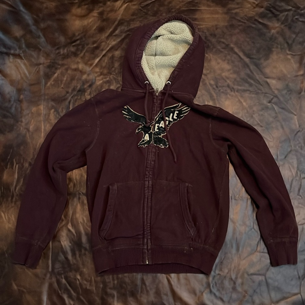 American eagle vintage zip up